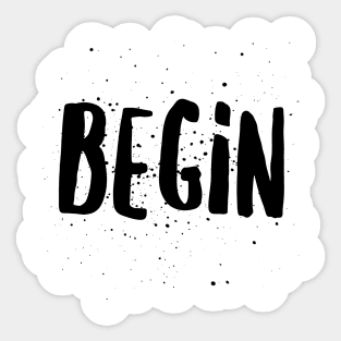 begin Sticker